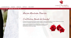 Desktop Screenshot of maisonmontcalm.com